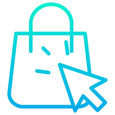 Alışveriş çantası. Basit tasarım