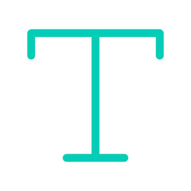 Modern b 'nin vektör illüstrasyonu eksik simgesi