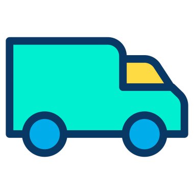 Ulaşım web simge vektör çizim