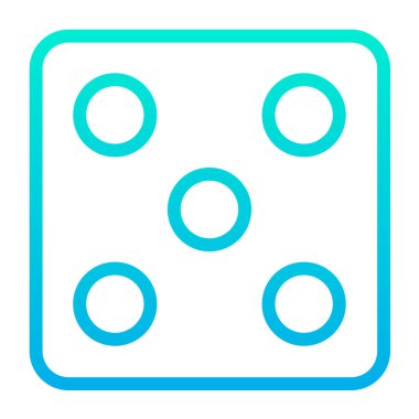 Oyun denetleyici simgesi. vektör illüstrasyonu