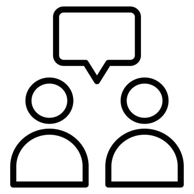 İletişim. Web simgesi basit illüstrasyon