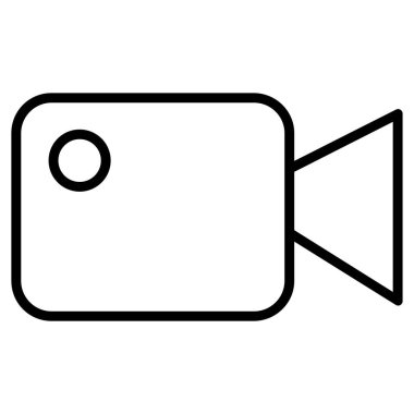 basit video kutsal kişilerin resmi, vektör çizim