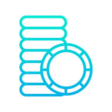 Bozukluklar. Web simgesi basit tasarım