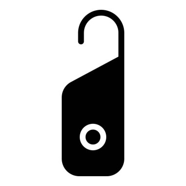 Kapı. Web simgesi basit illüstrasyon