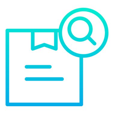 Arama simgesi vektör illüstrasyonu