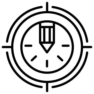 Beyaz arkaplanda basit vektör simgesi