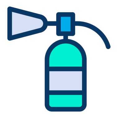 Polis. Web simgesi basit illüstrasyon