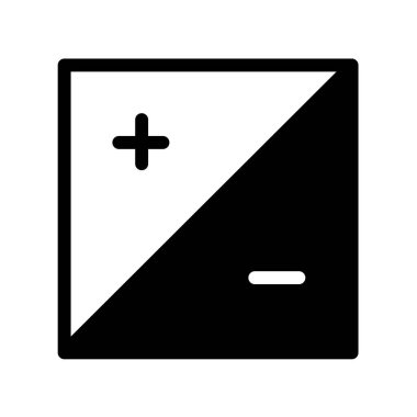 ekle. Web simgesi basit illüstrasyon