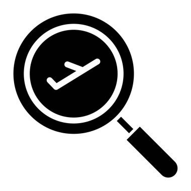 Ara. Web simgesi basit illüstrasyon