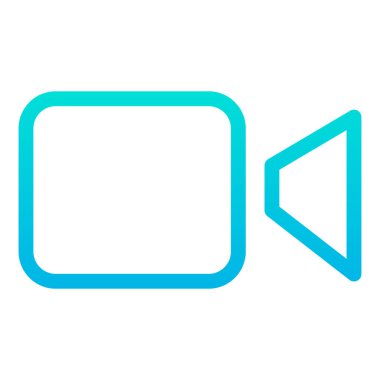 basit video kutsal kişilerin resmi, vektör çizim