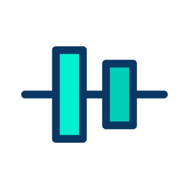 Metin basit simge, vektör illüstrasyonuName