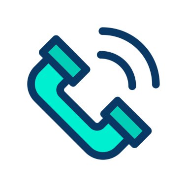 telefon arama simgesi vektör illüstrasyonu