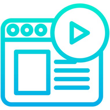 Video oynatıcı. Basit resimleme