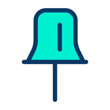 Minimalist vektör simgesi beyaza izole edildi