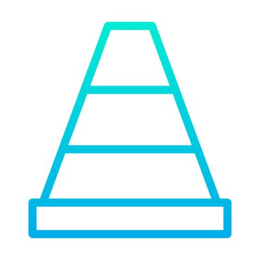 Koni simge vektör çizim