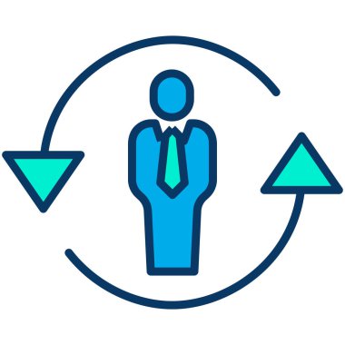 Basit kullanıcı arayüzü simgesi, vektör illüstrasyonu