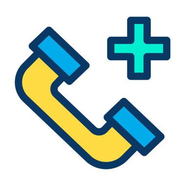 - Telefon. Web simgesi basit illüstrasyon