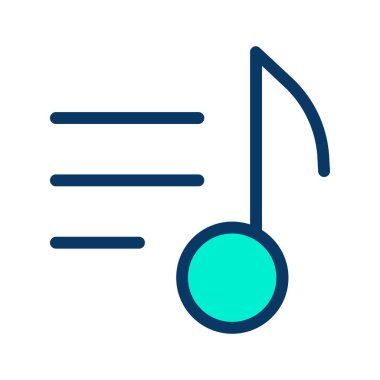 Notlar. Web simgesi basit illüstrasyon