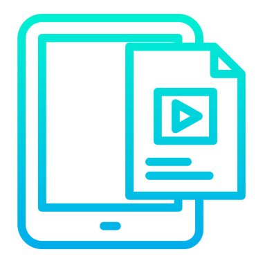 Ekranlı bilgisayar monitörü. Basit tasarım