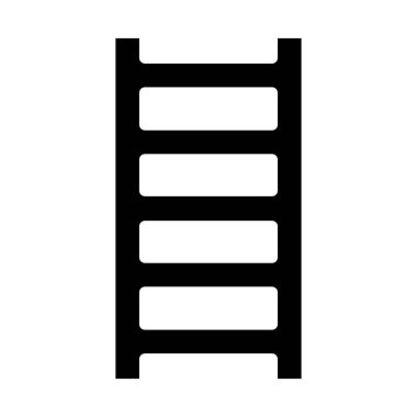 merdiven ağ ikonu vektör illüstrasyonu