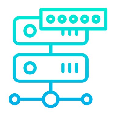 Şifre basit simge, vektör illüstrasyonu