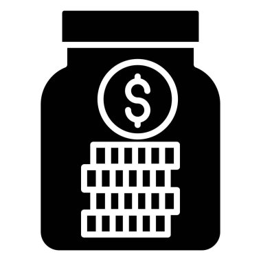 Para için. Web simgesi basit tasarım