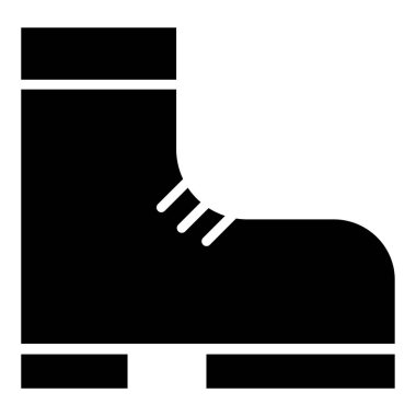 Boot . Web simgesi basit illüstrasyon