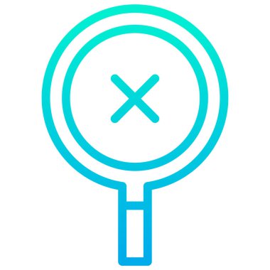 Yakınlaştır. Web simgesi basit illüstrasyon