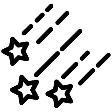 Yıldızlar. Web simgesi basit illüstrasyon