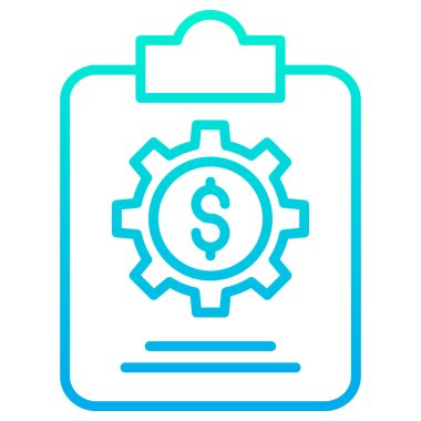 Para için. Web simgesi basit illüstrasyon