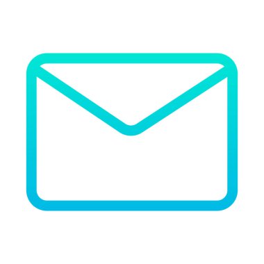 posta simgesi, vektör illüstrasyonu