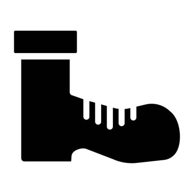 Boot . Web simgesi basit illüstrasyon