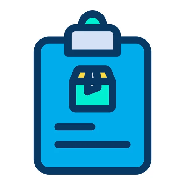 Paket Web Icon Einfache Illustration — Stockvektor