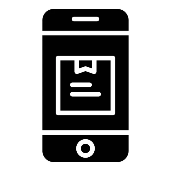 Smartphone Ikone Vektorillustration — Stockvektor