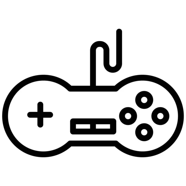 Joystick Icône Web Illustration Simple — Image vectorielle