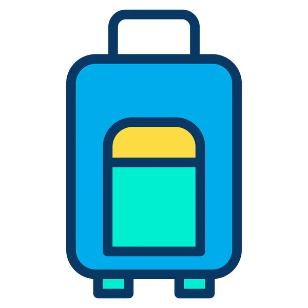 Απλή Απεικόνιση Φορέα Αποσκευών — Διανυσματικό Αρχείο
