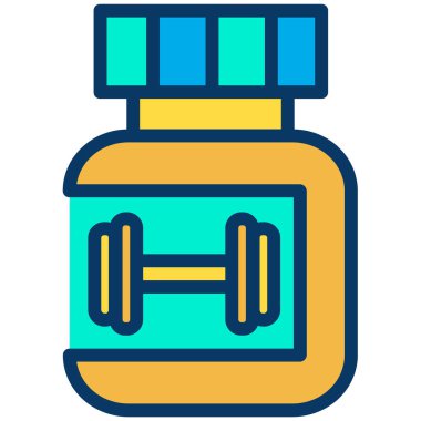 İlaç satırı vektör resimlemesi