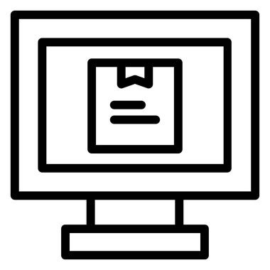 bilgisayar simgesi, vektör illüstrasyonu