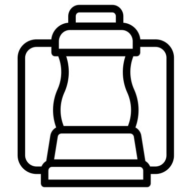 lamba basit simgesi, vektör çizim