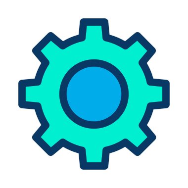 Web simgesi ayarlama, illüstrasyon vektör