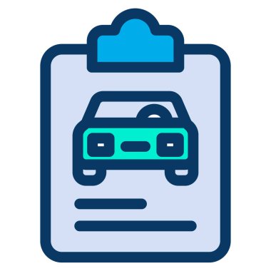 - Araba. Web simgesi basit illüstrasyon