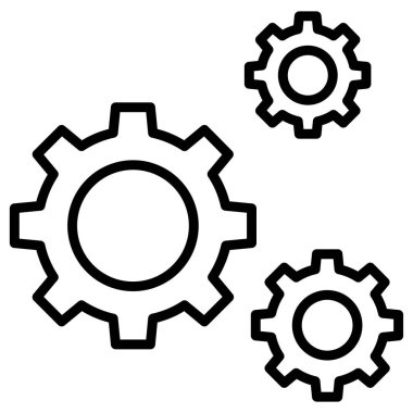 Web simgesi ayarlama, illüstrasyon vektör