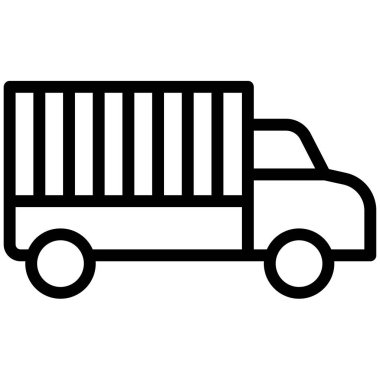 Araç simgesi, vektör illüstrasyonu