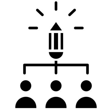 Beyaz üzerinde izole edilmiş simge, minimal vektör simgesi paylaş