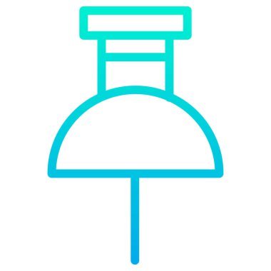 Lamba. Web simgesi basit illüstrasyon