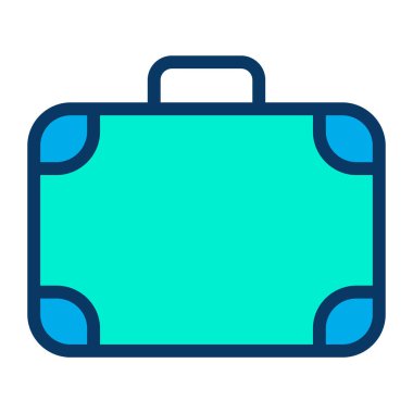 Seyahat simgesi, vektör illüstrasyonu