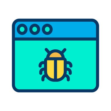 Gelişim için web tasarım simgesi. vektör illüstrasyonu