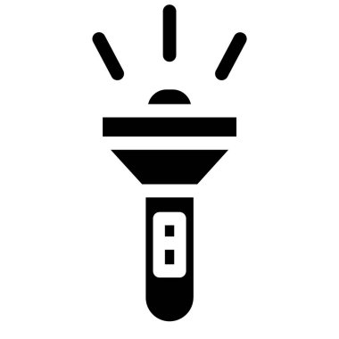 El feneri. Web simgesi basit tasarım