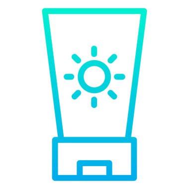 Güneş. Web simgesi basit illüstrasyon