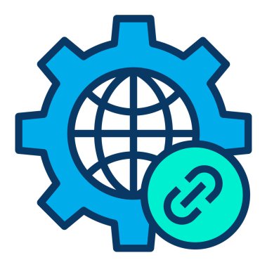 Beyaz arkaplan üzerindeki basit hacker vektör resimleme